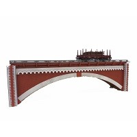 Gemetselde boogbrug schaal 1:45
