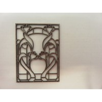 Glas in lood 1:12 model 09