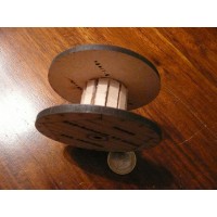 Kabelhaspel met uw eigen naam 90mm