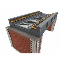 Liggerbrug 1 spoor, schaal 1:45