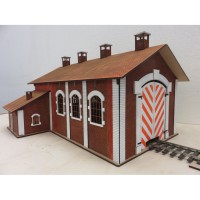 Locomotief loods 1:32