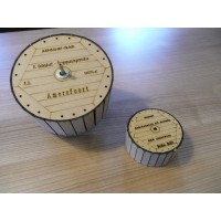 NIEUW Kabelhaspel met uw eigen naam 75mm