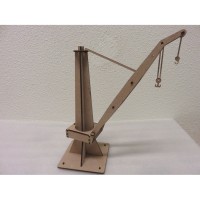 Offshore hijskraan bouwplaat