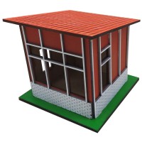 Wachthuisje  1:45 spoor 0