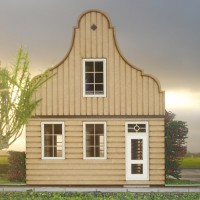 Zaanse huis bolleklokgevel 1:45