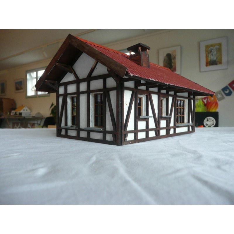 Baanwachters vakwerk schaal 1:45