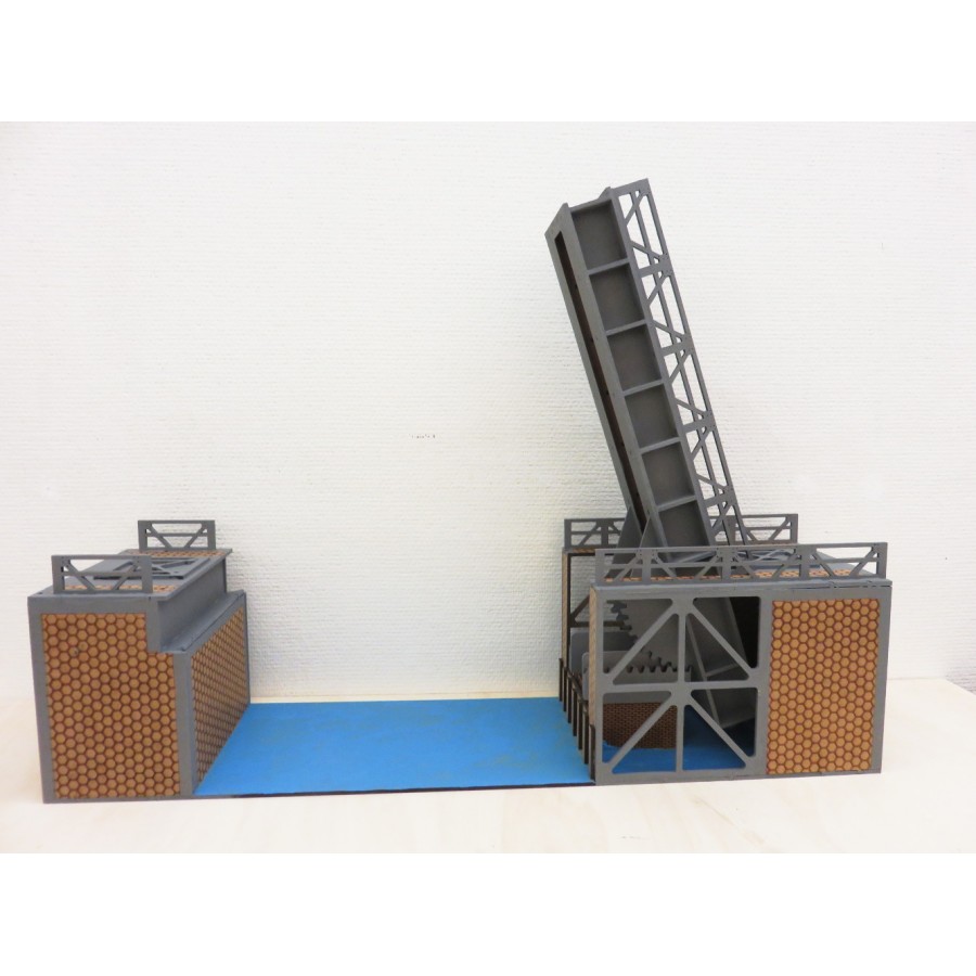 Brug tandwielbascule  Spaarne 1:35