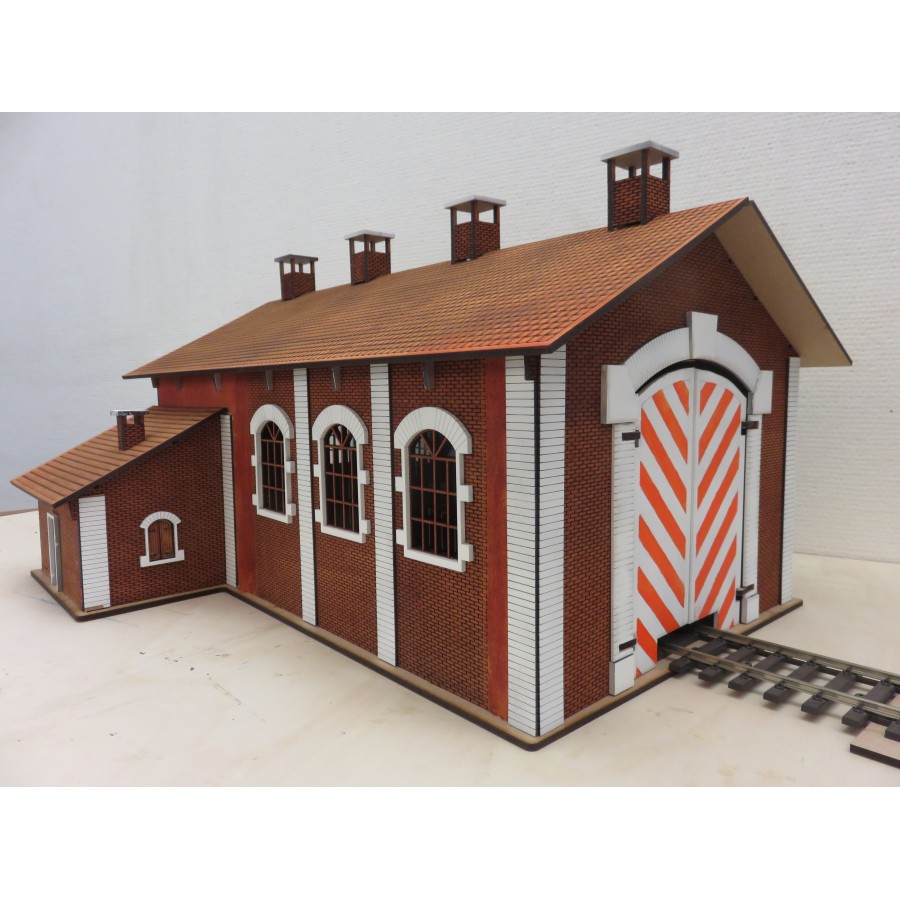 Locomotief loods 1:45