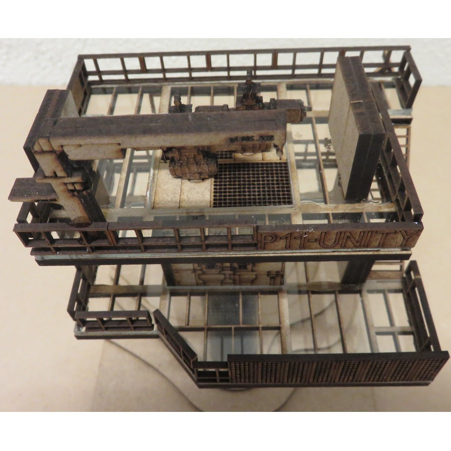 Offshore gas platform 1:87