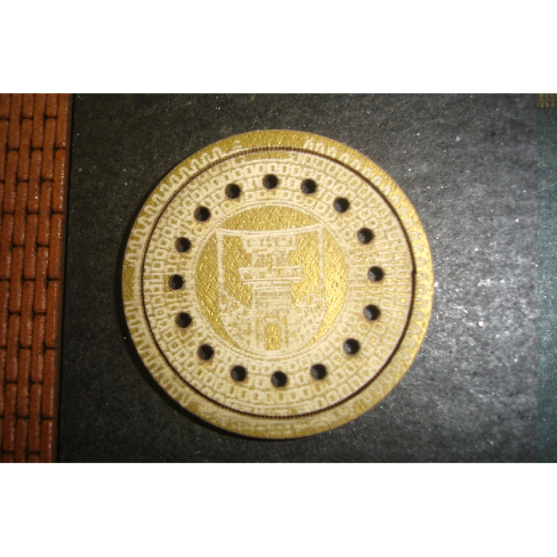 Putdeksel Duitsland rond. 4 stuks 1:45