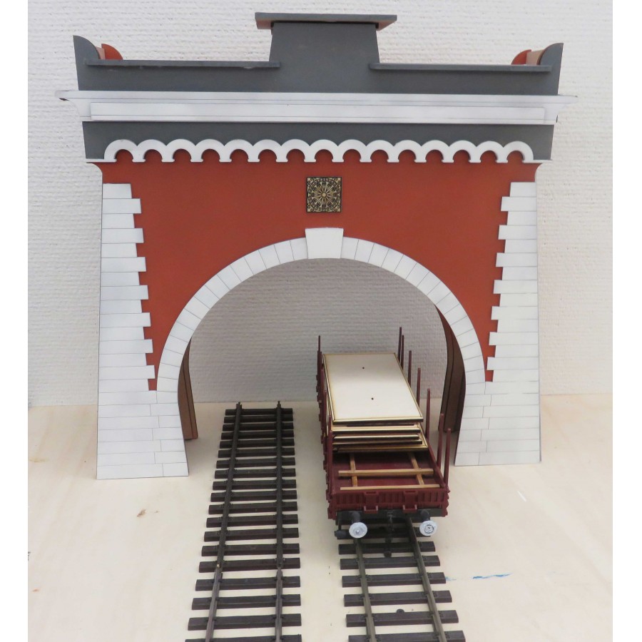 Tunnel rustiek spoor 0, schaal 1:45