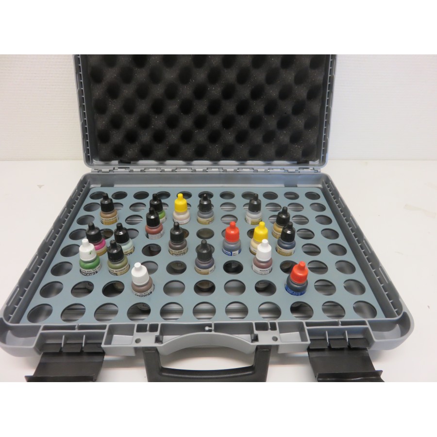 Verf busjes organiser